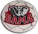 Alabama Crimson Tide Small Soccer Ball Rug