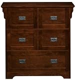 Craftsman 4+1 File Cabinet 41w Macintosh Oak