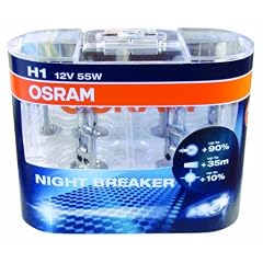 OSRAM 64150NBR H1 12V 55W NIGHT BREAKER 2er-Pack KFZ-Scheinwerferlampe