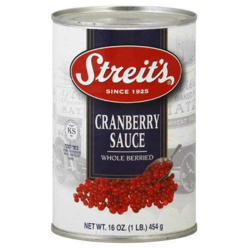 Streit's Cranberry Sauce, Passover, 16-Ounce (Pack of 8)