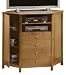 Mission style Corner Wide screen Tv Stand With 4 Drawers