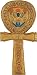 Ankh Gold and Color Wall Relief