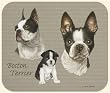 David Kiphuth Dog Breeds Boston Terrier Mousepad Mouse Pad