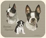 David Kiphuth Dog Breeds Boston Terrier Mousepad Mouse Pad