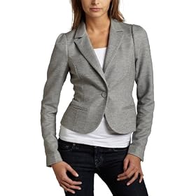 Buy 7 for all mankind Ladies Shrunken Blazer in Gravel