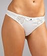 Dolce & Gabbana Gardenia Satin Thong Panty