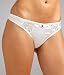Dolce & Gabbana Gardenia Satin Thong Panty