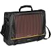Eco Traveler 16 in. Solar Laptop Messenger Bag (Black)