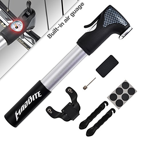 Kardne Portable Mini Bicycle Pump, Aluminium Bicycle Air Pump, Easy