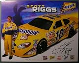 Nesquik Racing 8" x 10" Promotional Card - Autographed by Scott Riggs - NASCAR