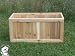 PHAT TOMMY Rectangle Cedar Garden Planter Window Box
