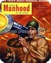 Virile Magazine American Manhood Sci Fi Vintage MOUSE PAD