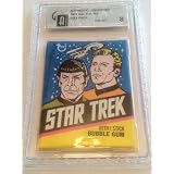 1976 Star Trek Unopened Wax Pack GAI Graded 8 NM-MT