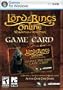 The Lord of the Rings Shadows of Angmar Prepaid 60-Day Game Time Card