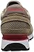Saucony Originals Men's Shadow Original Classic Retro Running Shoe, Beige/Red, 9.5 M US
