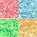 Beading Station 800 Plus Pieces BSI Flat Back 14-Facet AB Jelly Rhinestones, 3mm-10ss, Green, Hot Pink, Blue and Champagne