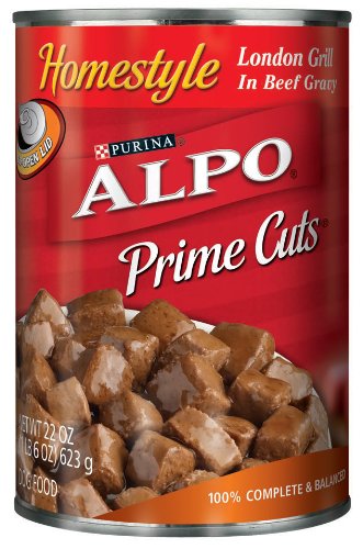 Alpo Dog Food, Prime Cuts London Grill, 22 oz (Pack of 12)