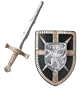 Paper Magic Group Knight's Sword & Shield