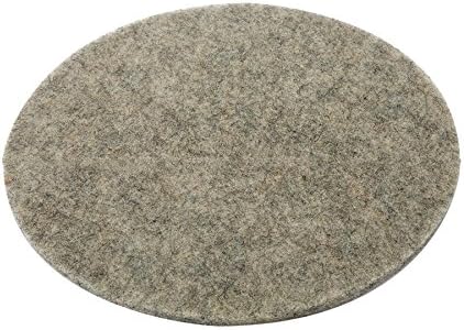 Floor Pads, Natural Hair, 1/4-Inch Center Hole, 27 Inch (2 PK)