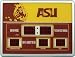 Arizona State Scoreboard Clock with Date, Time and Temperature