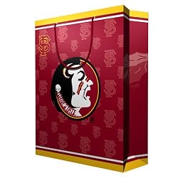 Florida State Seminoles NCAA Large Gift Bag (15.5 Tall) by Pro Specialties Group
