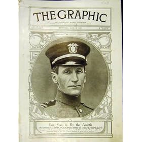 ATLANTIC FLIGHT READ PILOT PORTRAIT SEAPLANE NC4 1919