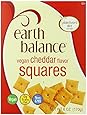 Earth Balance Vegan Snacks, Cheddar Flavor Squares, 6 ounce (Pack of 6)