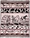 Pony Paints Woven Tapestry Blanket Throw ECO2cotton