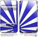 iPod Touch 2G & 3G Skin and Screen Protector Kit - Rising Sun Japanese Blue