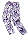 Officially Licensed Zubaz Unisex Unlicensed Men's Classic Zebra Printed Athletic Lounge Pants, 0, Size Small