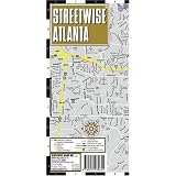 Streetwise Atlanta Map - Laminated City Street Map of Atlanta, Georgia - Folding pocket size travel map with integrated Marta lines & stationsby Streetwise Maps