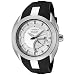 Seiko Men's SRN011 Arctura Kinetic Silver Dial Black Rubber Watch