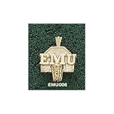 Eastern Michigan Univ Emu Backboard Pendant (14kt)