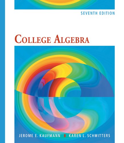 College Algebra College Algebra