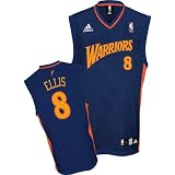 Monta Ellis Jersey: adidas Navy Replica #8 Golden State Warriors Jersey