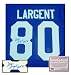 Steve Largent Seattle Seahawks NFL Hand Signed Authentic Style Blue Jersey