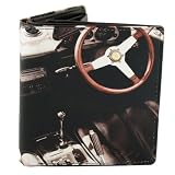 Golunski Genuine Leather Retro Flip Wallet Ferrari Boxed