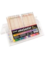 Home: Colore Colored Pencils - Premium Pre-Sharpened Color Pencil Set For Drawing Coloring Pages - FREE Eraser & Sharpener - Great Art School Supplies For Kids & Adults Coloring Books - 60 Colors - Colore Art