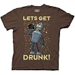 Futurama: Bender Let's Get Drunk Tee - Unisex