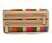 Coach Legacy Stripe Bonnie Slim Envelope Wallet 42567 Multi