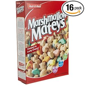 Marshmallow Mateys Cereal