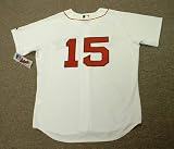 DUSTIN PEDROIA Boston Red Sox Majestic AUTHENTIC Home Baseball Jersey