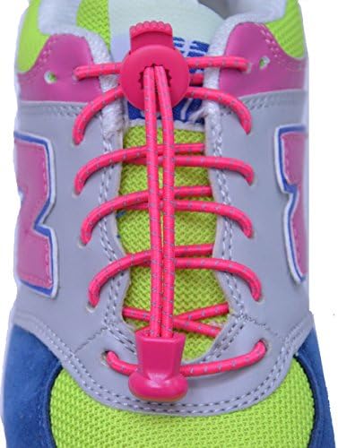 Pink No Tie Shoelaces - By Desired Source