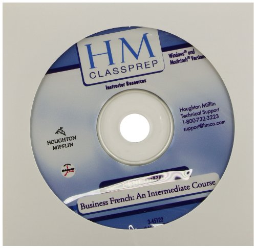 Business French, Class Preparation (CD-ROM Instructor): An Intermediate Course
