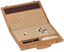 Wood Folding GO Set with Plastic Stones and Wooden Holder for Stones