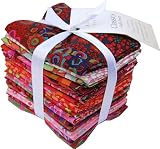 Kaffe Fassett CLASSICS RED Fat Quarters 15 Fabric FQs Westminster Fibers