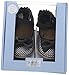 Robeez Girls' Spotted Shannon Mary Jane, Black, 6-12 Months M US Infant