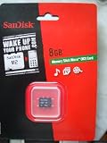 Sandisk Memory Stick Micro M2 card 8gb in retail packaging