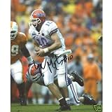 Ingle Martin Autographed Florida Gators (White Jersey) 8x10 Photo
