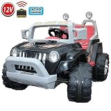 FERNBEDIENBARES Elektroauto Kinderfahrzeug Kinderauto Elektro Auto Jeep SCHWARZvon "crooza"
